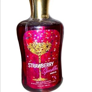Bath & body works strawberry sparkler shower gel